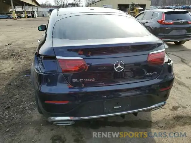6 fotografías del automóvil dañado W1N0J8EB0NG025316 MERCEDES-BENZ GLC-CLASS 2022