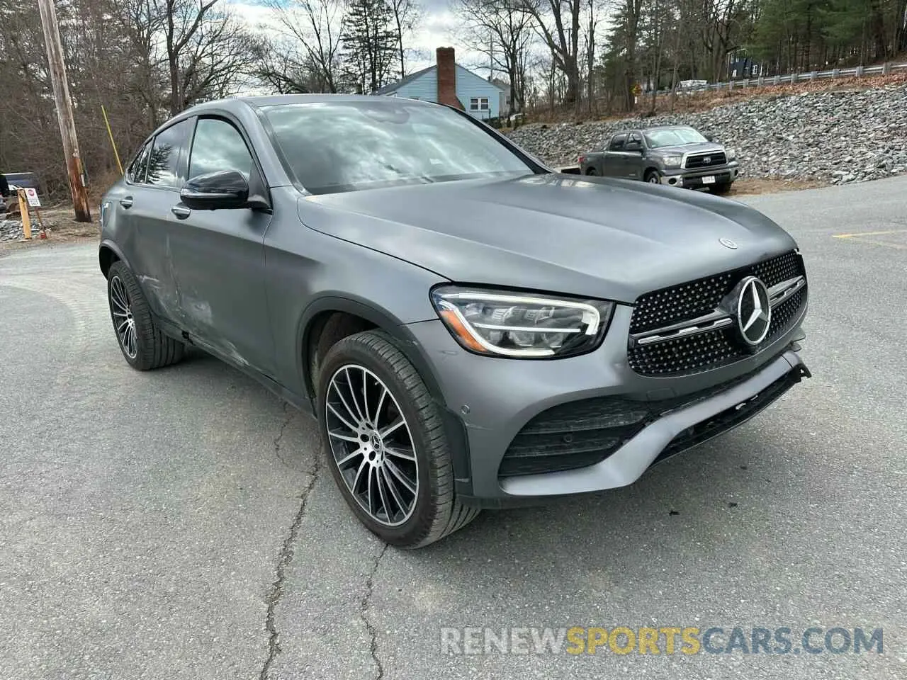 4 fotografías del automóvil dañado W1N0J8EBXNG015019 MERCEDES-BENZ GLC-CLASS 2022
