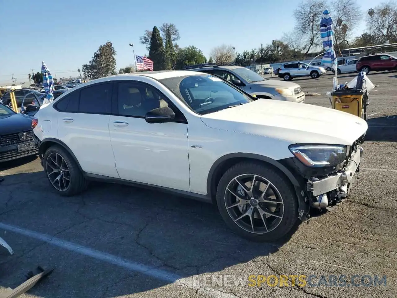 4 fotografías del automóvil dañado W1N0J6EB0PG162182 MERCEDES-BENZ GLC-CLASS 2023
