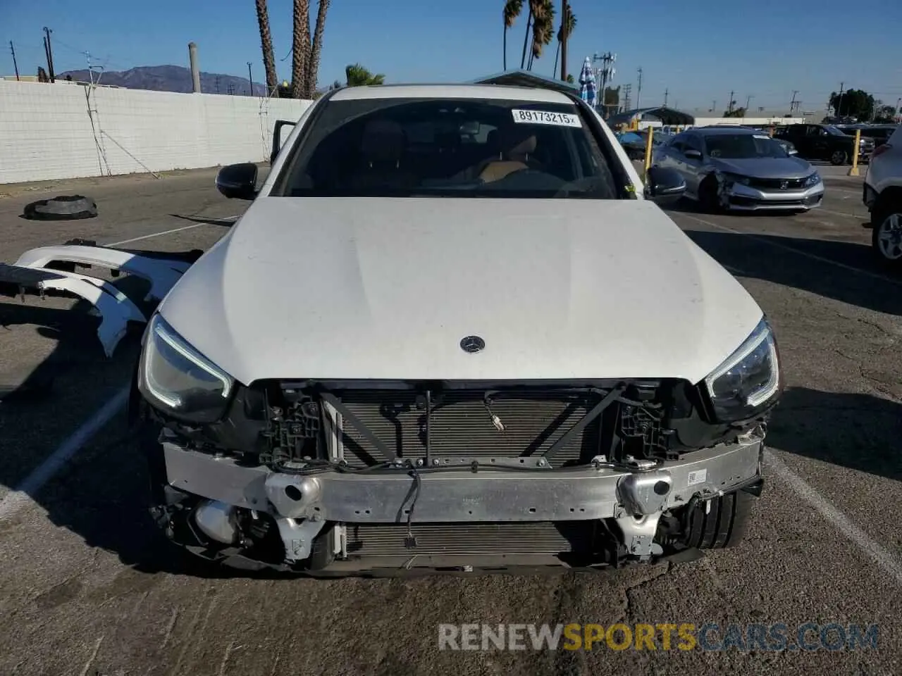 5 fotografías del automóvil dañado W1N0J6EB0PG162182 MERCEDES-BENZ GLC-CLASS 2023