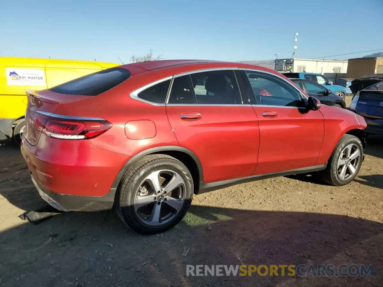 3 fotografías del automóvil dañado W1N0J8EB0PG164588 MERCEDES-BENZ GLC-CLASS 2023