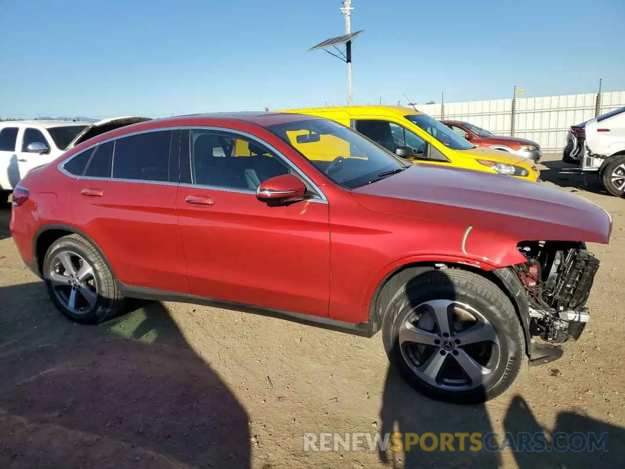 4 fotografías del automóvil dañado W1N0J8EB0PG164588 MERCEDES-BENZ GLC-CLASS 2023