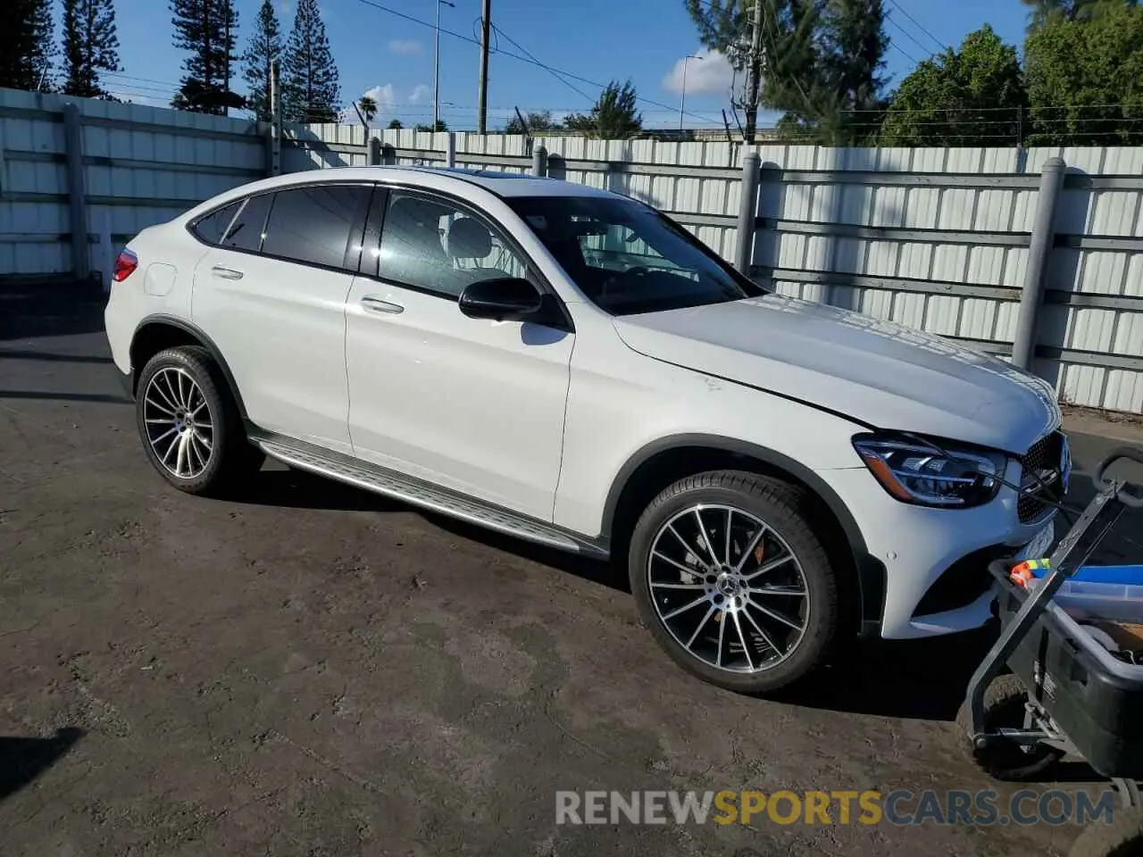 4 fotografías del automóvil dañado W1N0J8EB2PG168979 MERCEDES-BENZ GLC-CLASS 2023