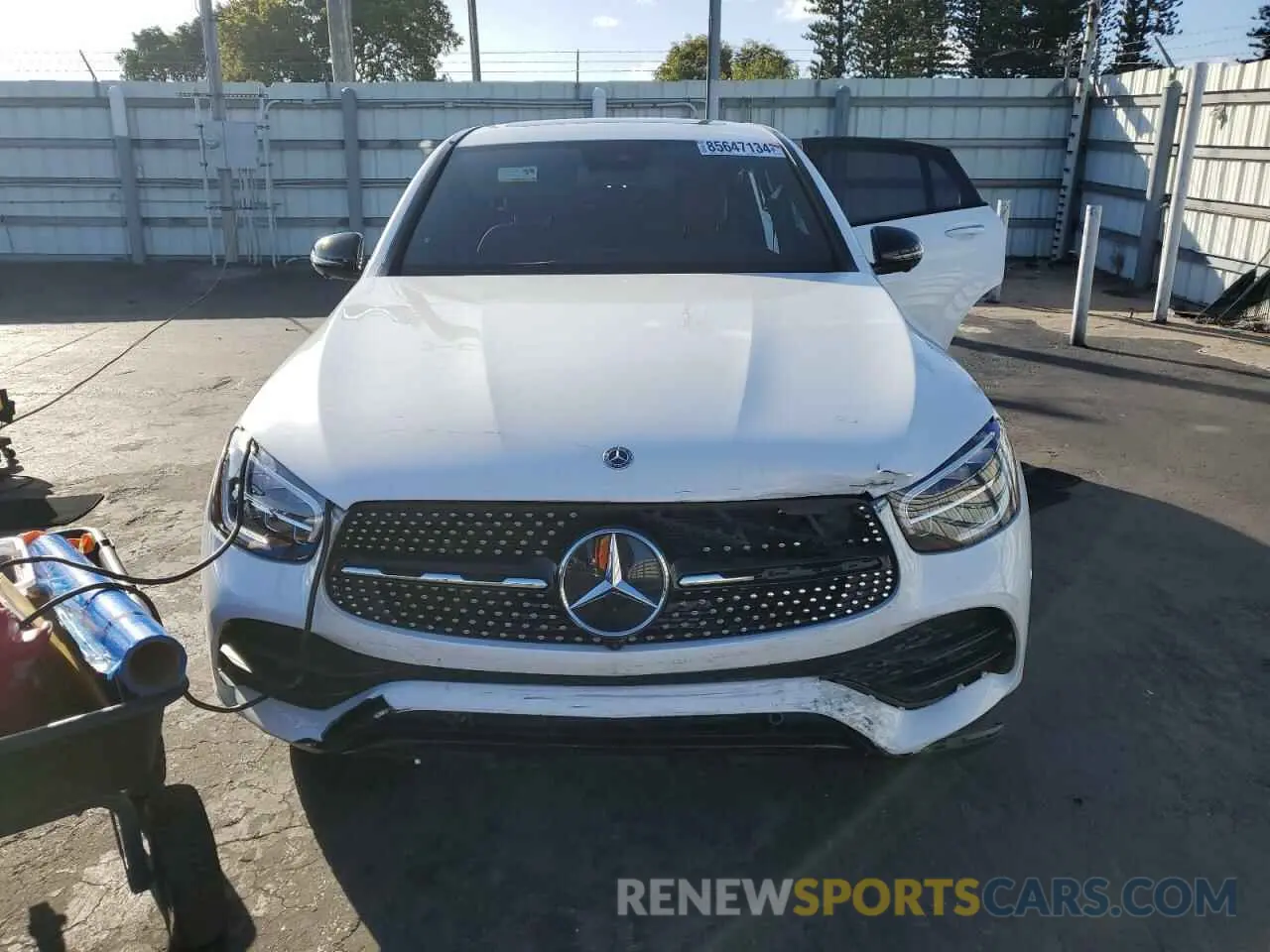 5 fotografías del automóvil dañado W1N0J8EB2PG168979 MERCEDES-BENZ GLC-CLASS 2023