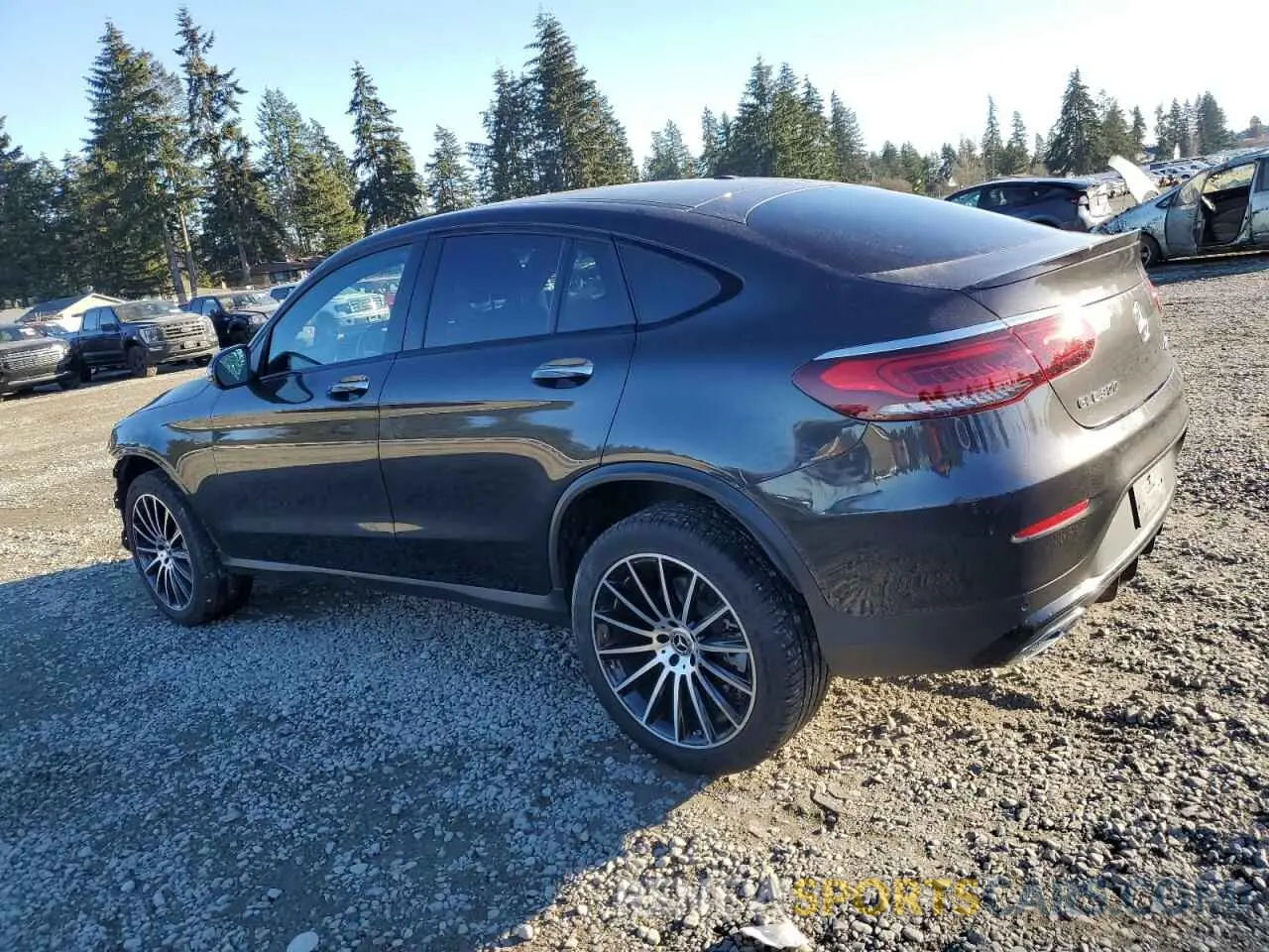 2 fotografías del automóvil dañado W1N0J8EB9PG127135 MERCEDES-BENZ GLC-CLASS 2023
