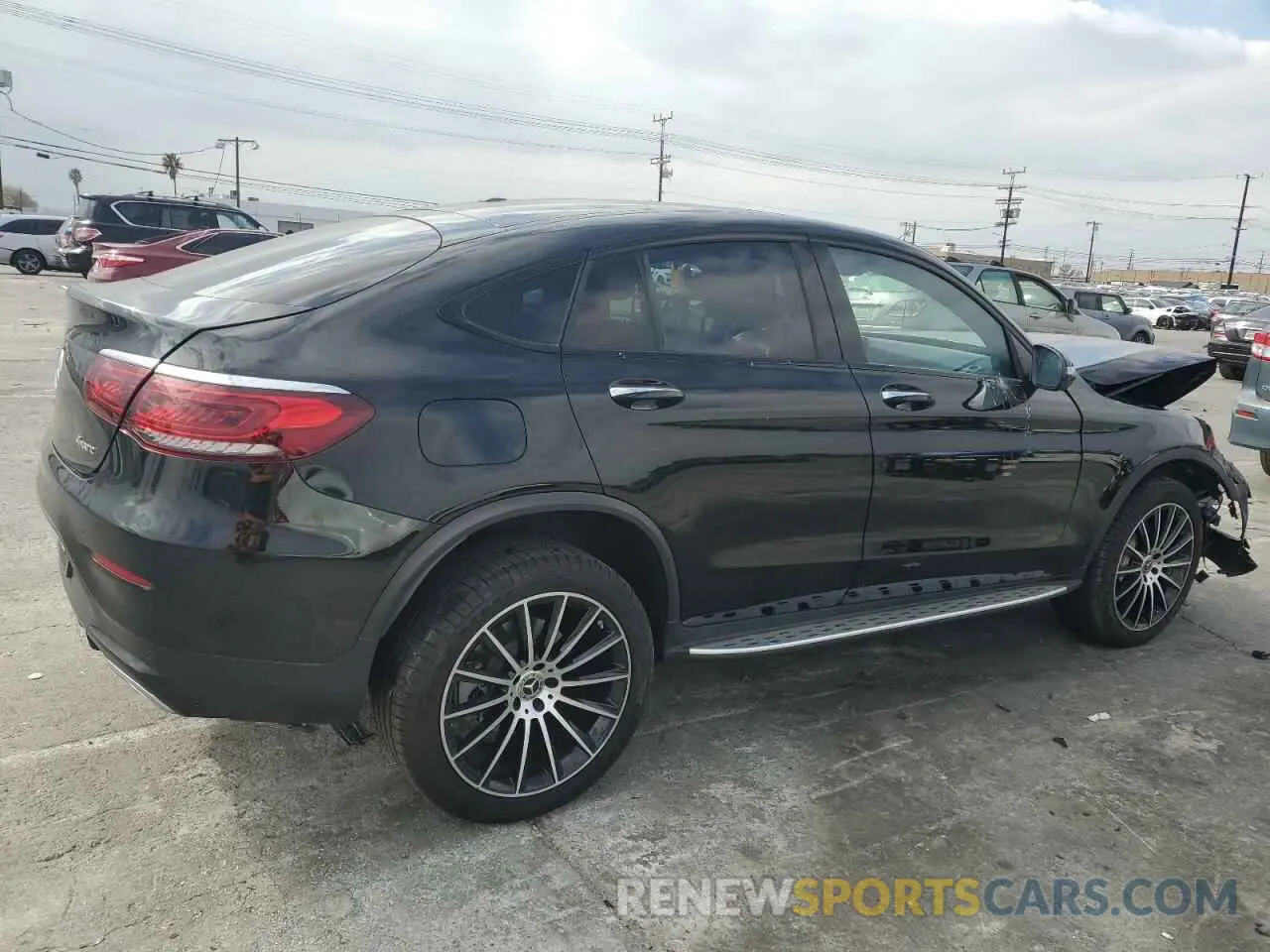 3 fotografías del automóvil dañado W1N0J8EBXPG165974 MERCEDES-BENZ GLC-CLASS 2023
