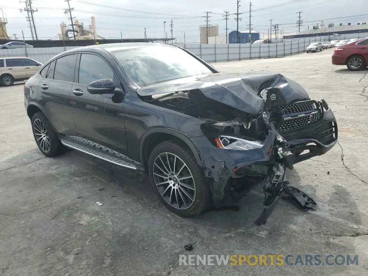 4 fotografías del automóvil dañado W1N0J8EBXPG165974 MERCEDES-BENZ GLC-CLASS 2023