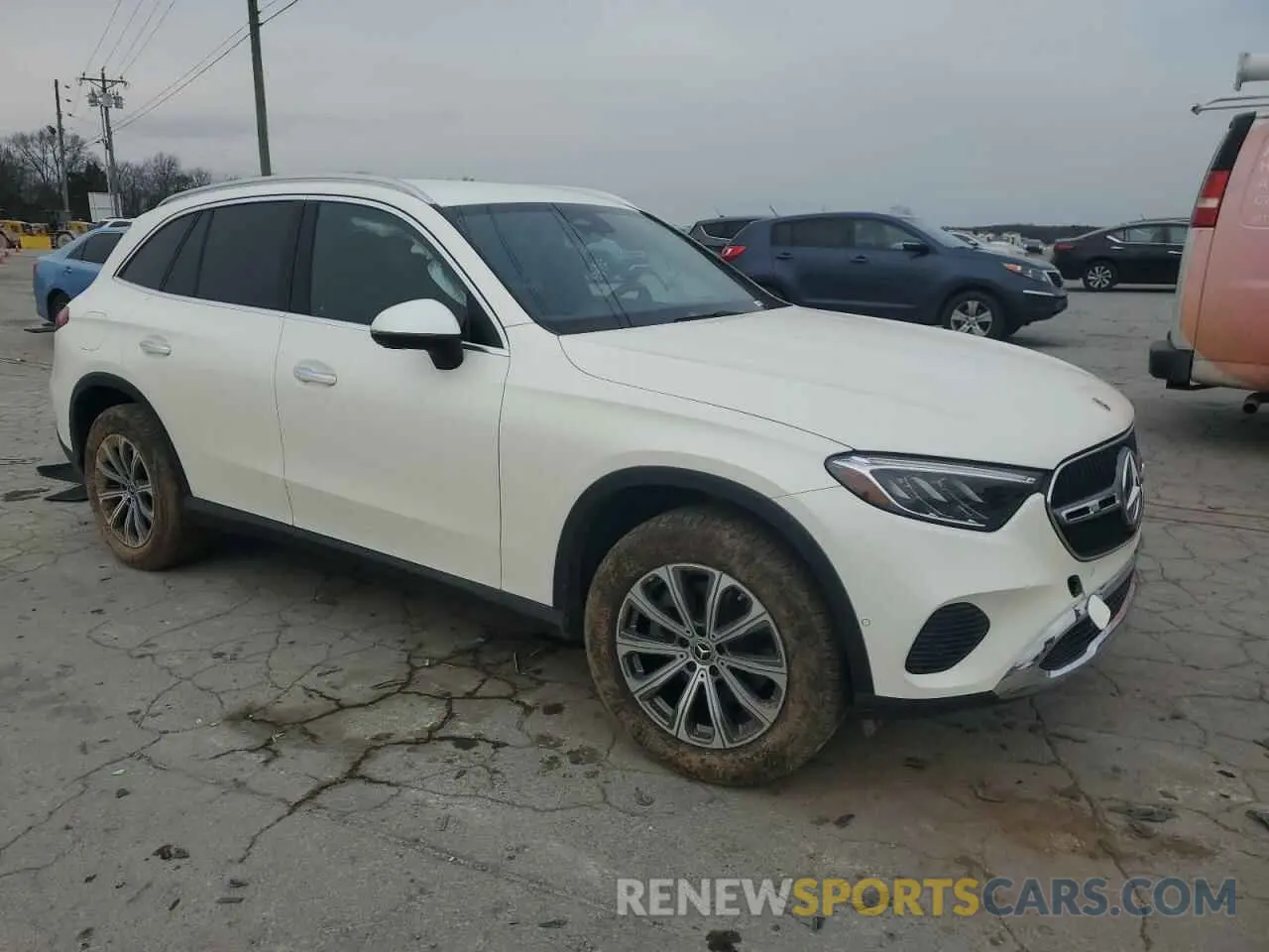 4 fotografías del automóvil dañado W1NKM4GB1PU026047 MERCEDES-BENZ GLC-CLASS 2023