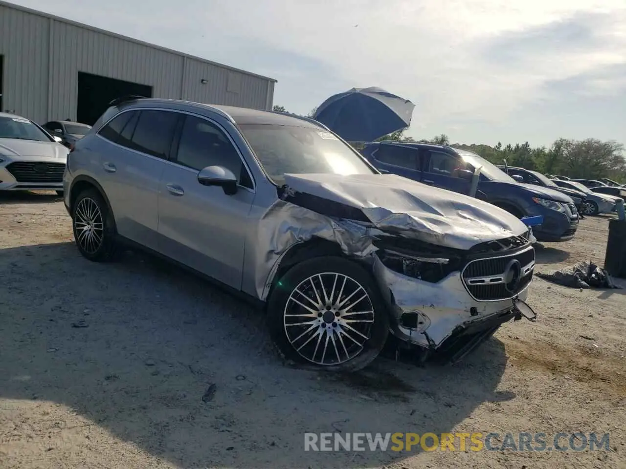 4 fotografías del automóvil dañado W1NKM4GB2PF051964 MERCEDES-BENZ GLC-CLASS 2023