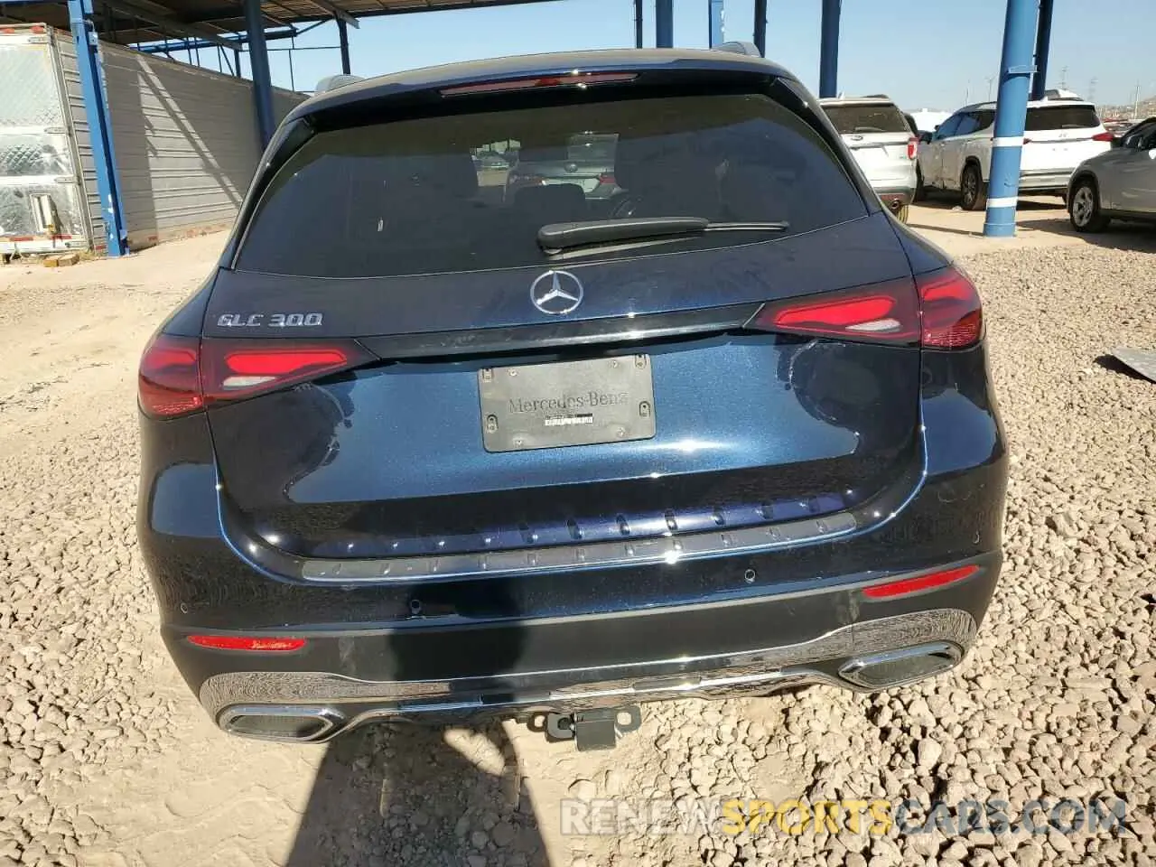 6 fotografías del automóvil dañado W1NKM4GB4PU017391 MERCEDES-BENZ GLC-CLASS 2023