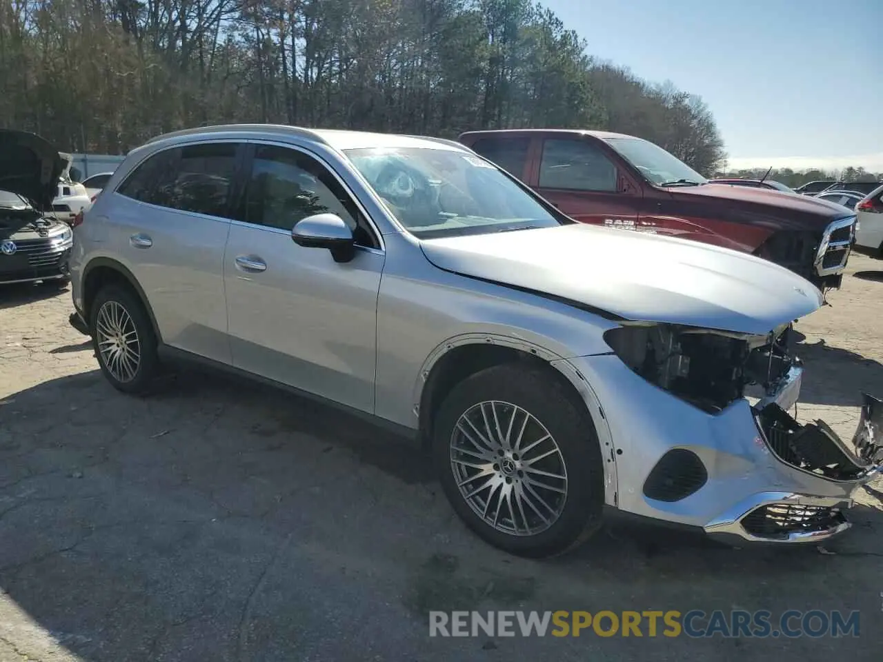 4 fotografías del automóvil dañado W1NKM4GB8PU025655 MERCEDES-BENZ GLC-CLASS 2023