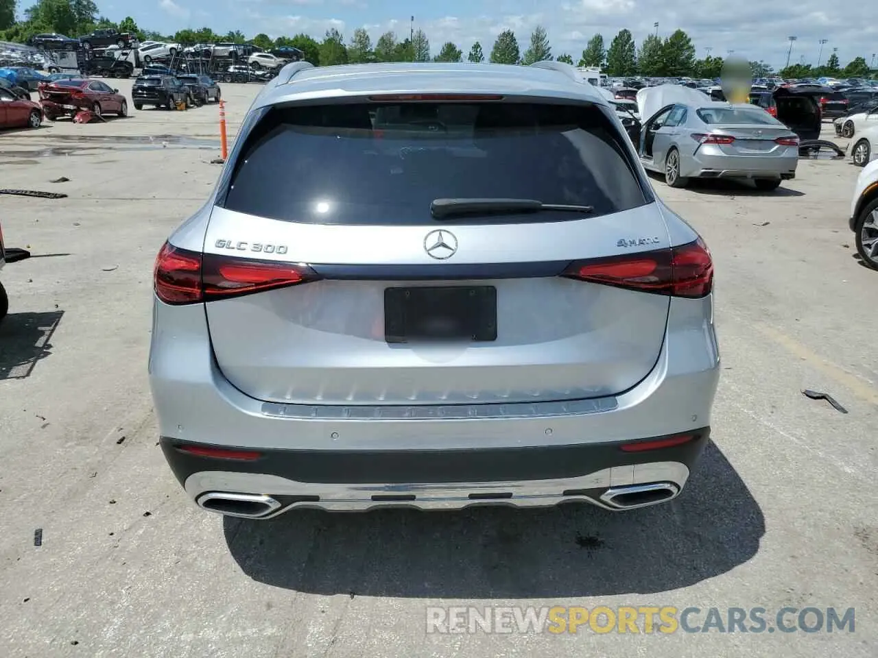 6 fotografías del automóvil dañado W1NKM4HB8PU018817 MERCEDES-BENZ GLC-CLASS 2023