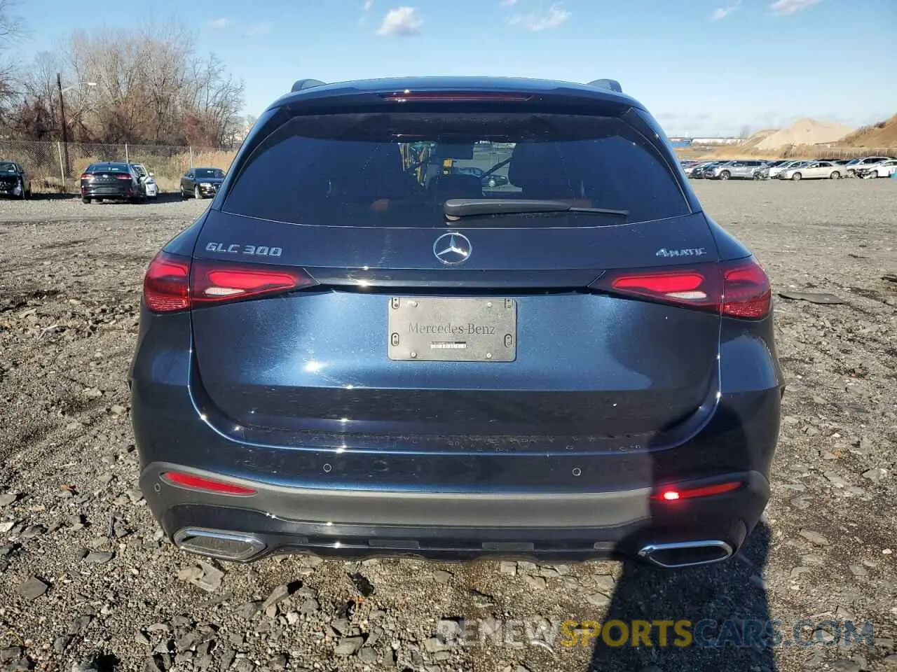 6 fotografías del automóvil dañado W1NKM4HB9PU015232 MERCEDES-BENZ GLC-CLASS 2023