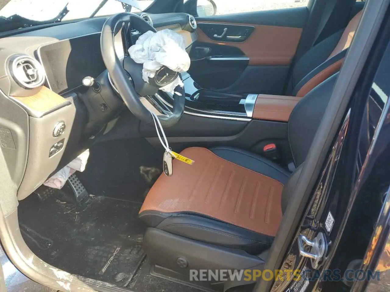 7 fotografías del automóvil dañado W1NKM4HB9PU015232 MERCEDES-BENZ GLC-CLASS 2023