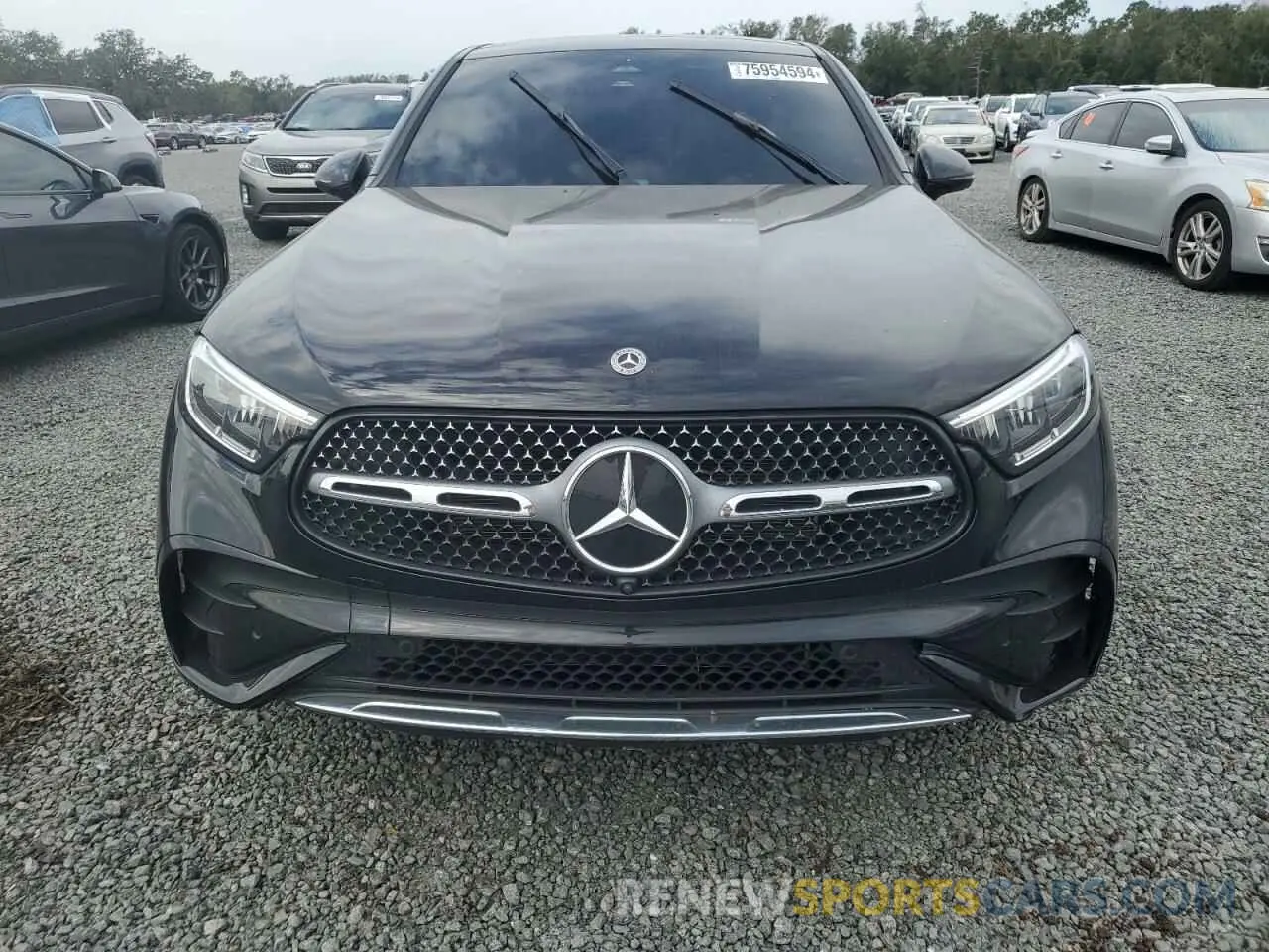 5 fotografías del automóvil dañado W1NKJ4HB0RF110360 MERCEDES-BENZ GLC-CLASS 2024
