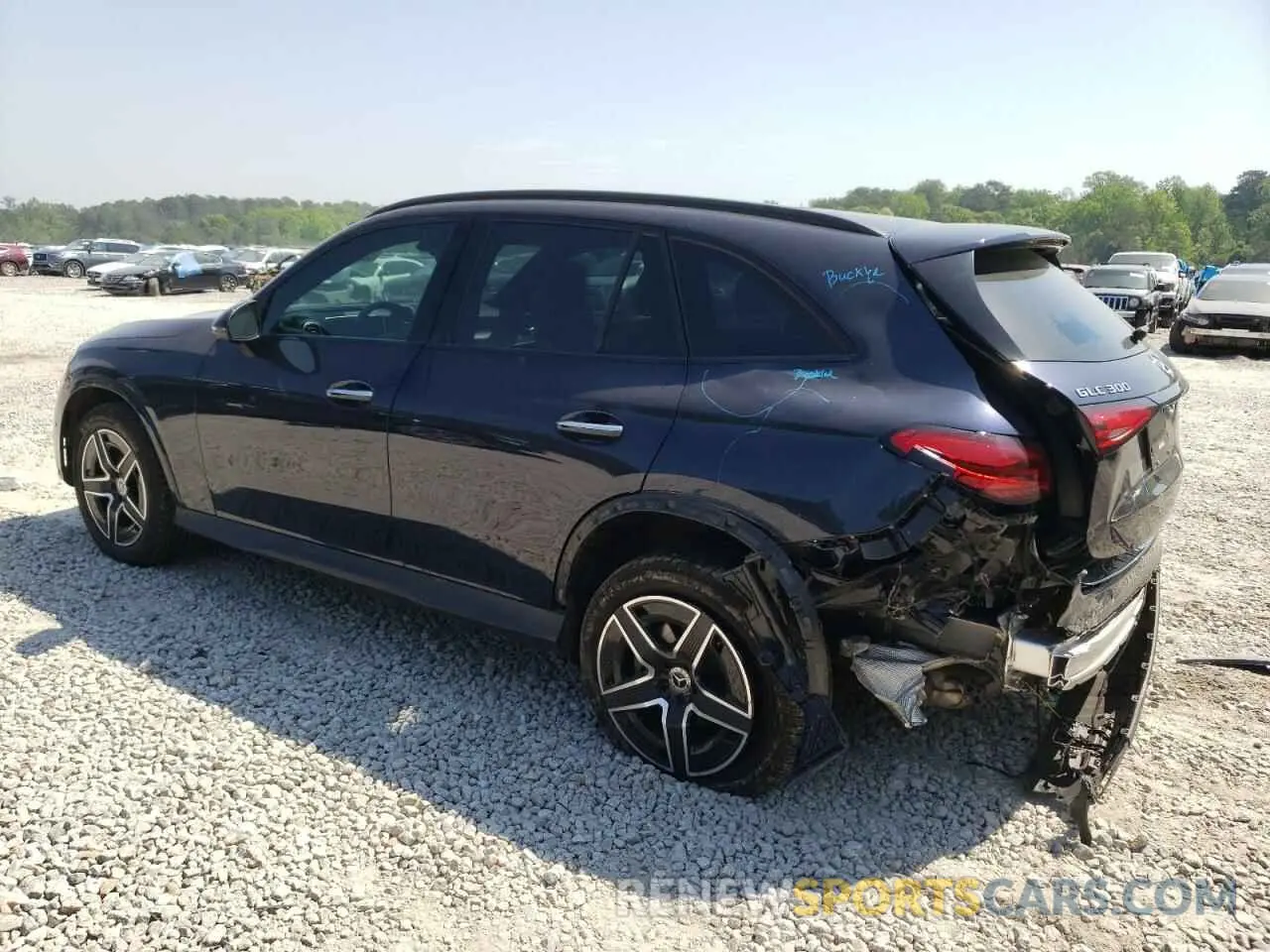 2 fotografías del automóvil dañado W1NKM4GB3RU035724 MERCEDES-BENZ GLC-CLASS 2024