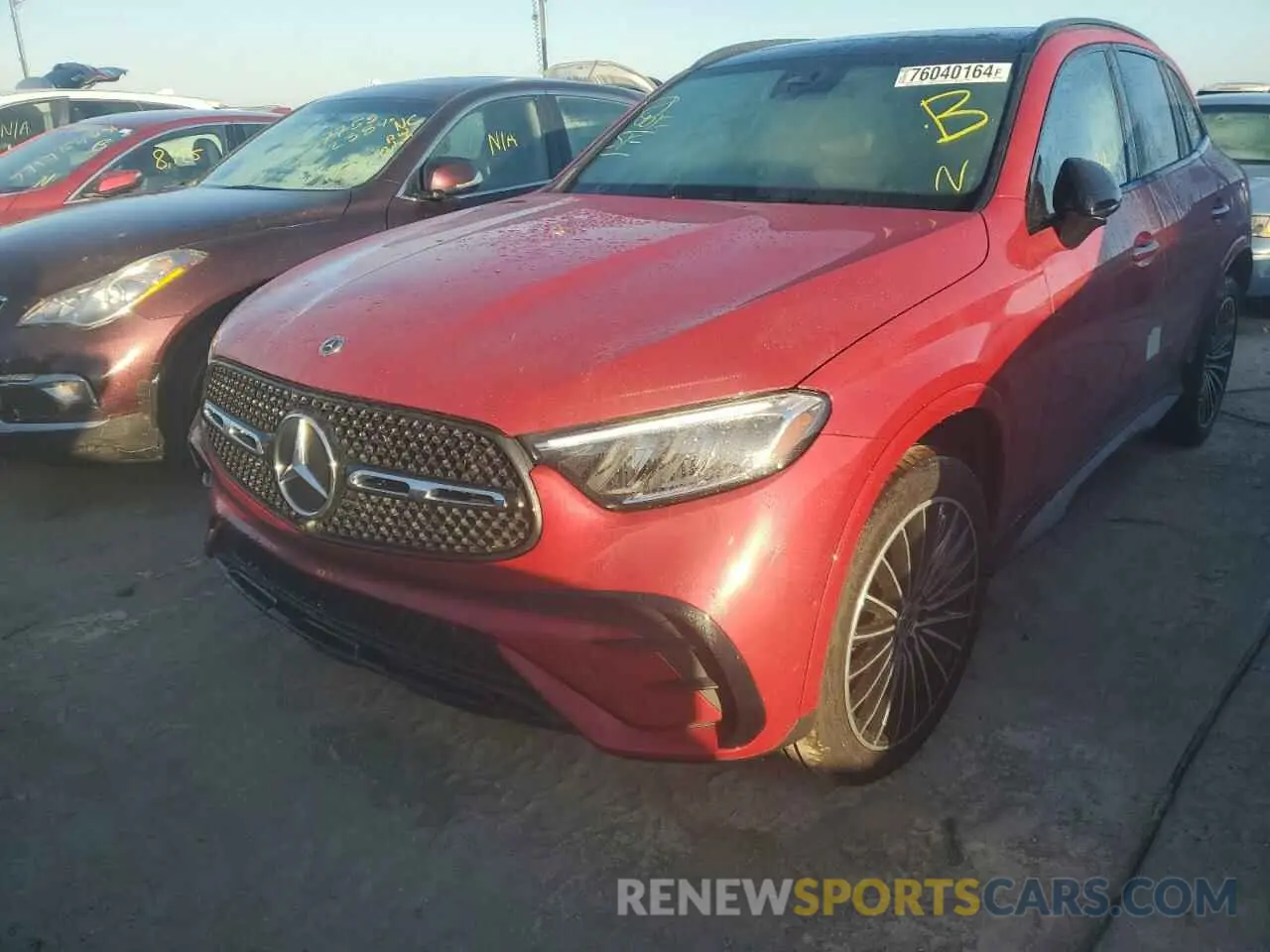 1 fotografías del automóvil dañado W1NKM4GB5RF137689 MERCEDES-BENZ GLC-CLASS 2024