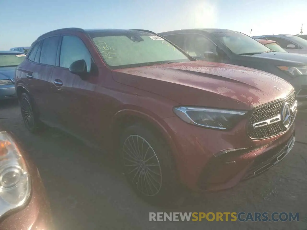 4 fotografías del automóvil dañado W1NKM4GB5RF137689 MERCEDES-BENZ GLC-CLASS 2024