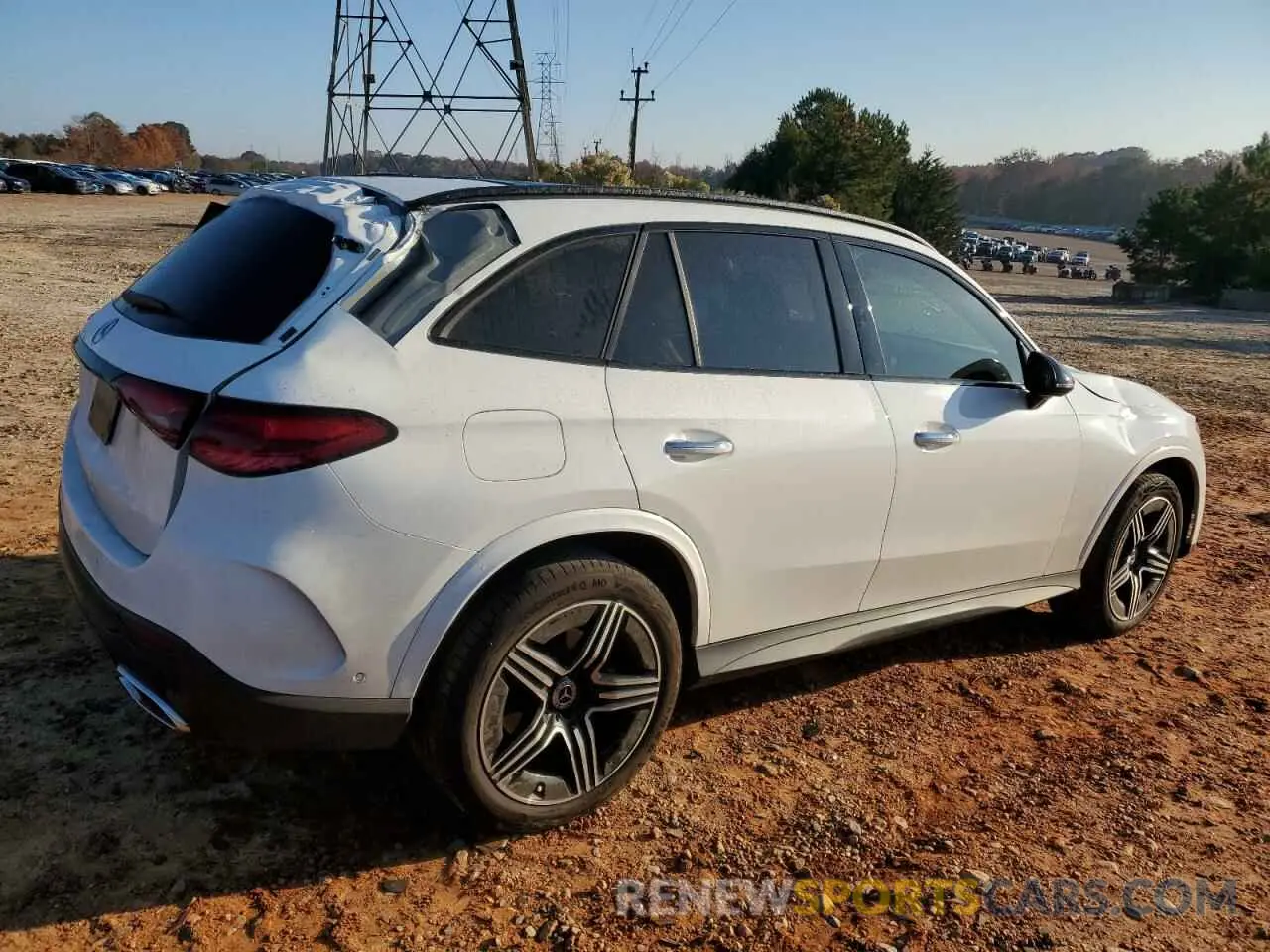 3 fotografías del automóvil dañado W1NKM4GB9RF178231 MERCEDES-BENZ GLC-CLASS 2024