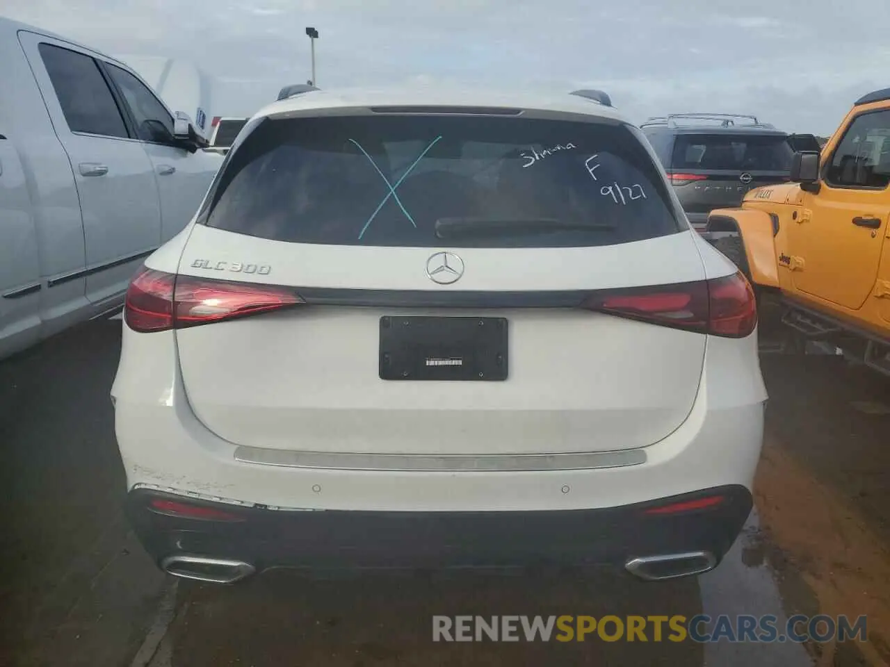 6 fotografías del automóvil dañado W1NKM4GBXRF176052 MERCEDES-BENZ GLC-CLASS 2024