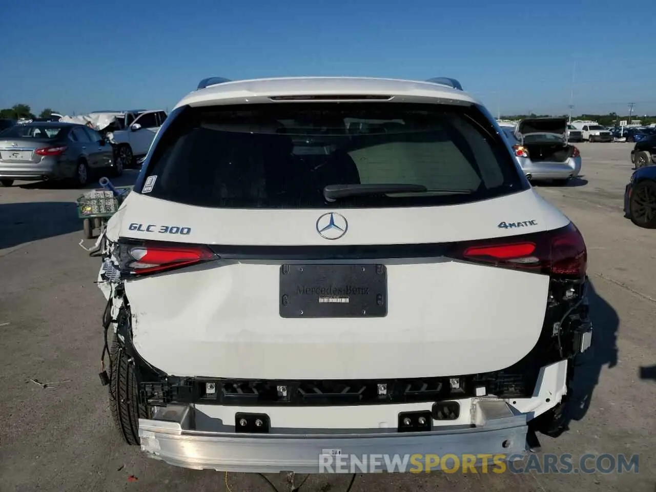 6 fotografías del automóvil dañado W1NKM4HB3RF190289 MERCEDES-BENZ GLC-CLASS 2024