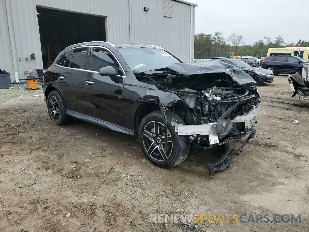 4 fotografías del automóvil dañado W1NKM4HB3RF191460 MERCEDES-BENZ GLC-CLASS 2024