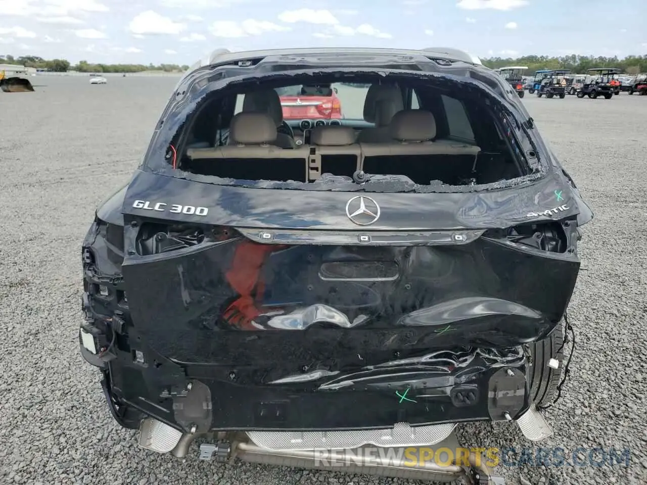 6 fotografías del automóvil dañado W1NKM4HB4RF089939 MERCEDES-BENZ GLC-CLASS 2024