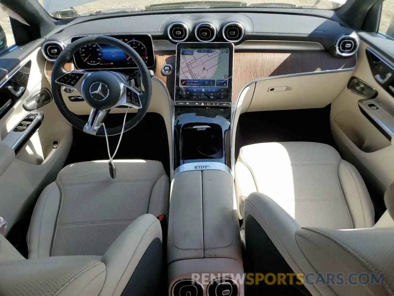 8 fotografías del automóvil dañado W1NKM4HB8RF195259 MERCEDES-BENZ GLC-CLASS 2024