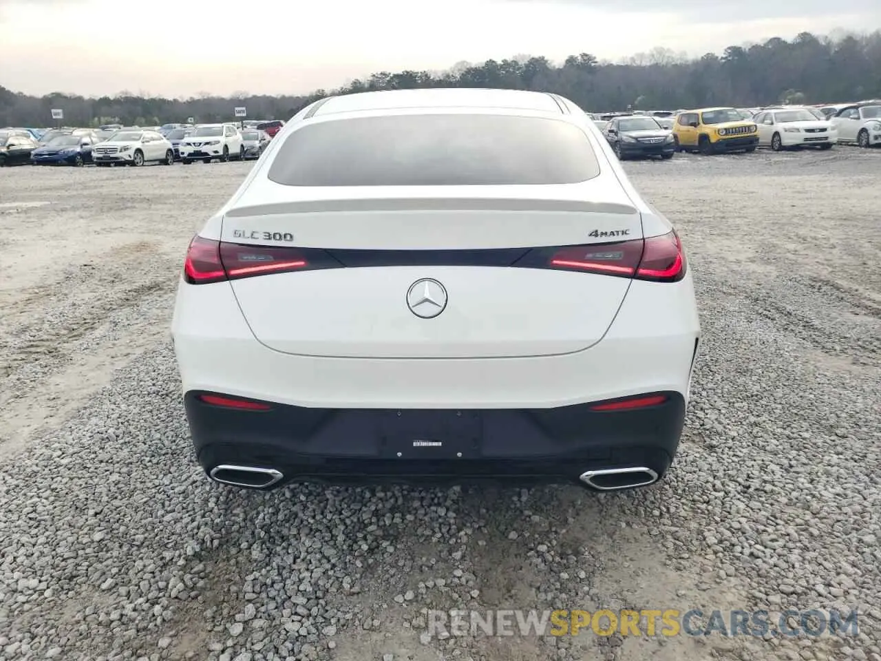 6 fotografías del automóvil dañado W1NKJ4HB0SF284466 MERCEDES-BENZ GLC-CLASS 2025
