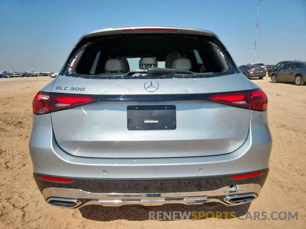 6 fotografías del automóvil dañado W1NKM4GB1SF370829 MERCEDES-BENZ GLC-CLASS 2025