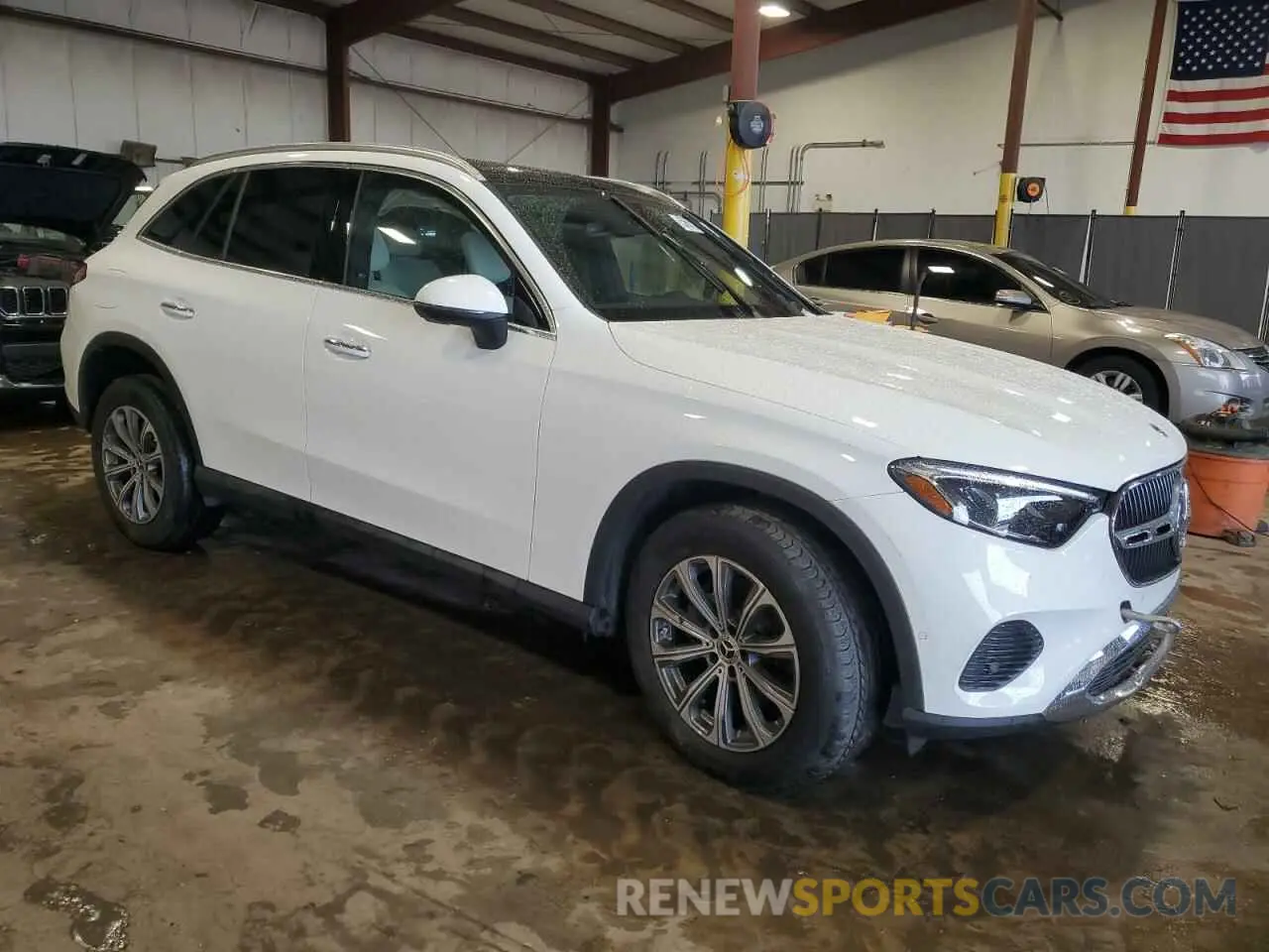 4 fotografías del automóvil dañado W1NKM4HB0SF282949 MERCEDES-BENZ GLC-CLASS 2025