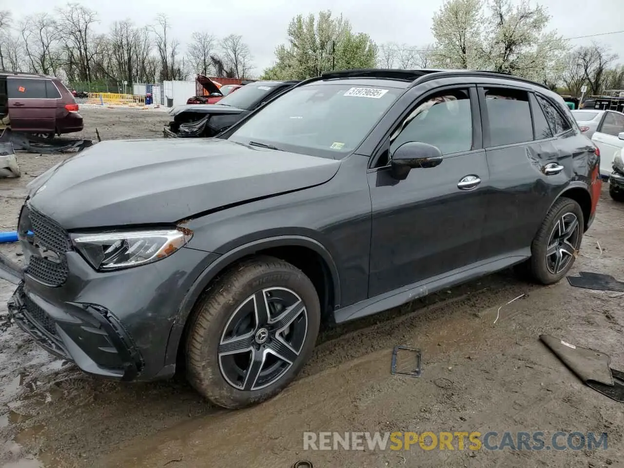 1 fotografías del automóvil dañado W1NKM4HB7SF260981 MERCEDES-BENZ GLC-CLASS 2025
