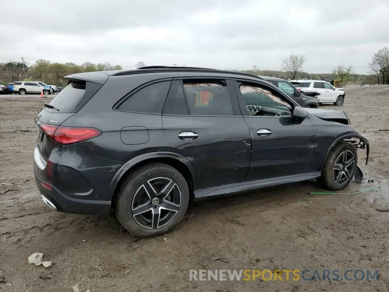 3 fotografías del automóvil dañado W1NKM4HB7SF260981 MERCEDES-BENZ GLC-CLASS 2025