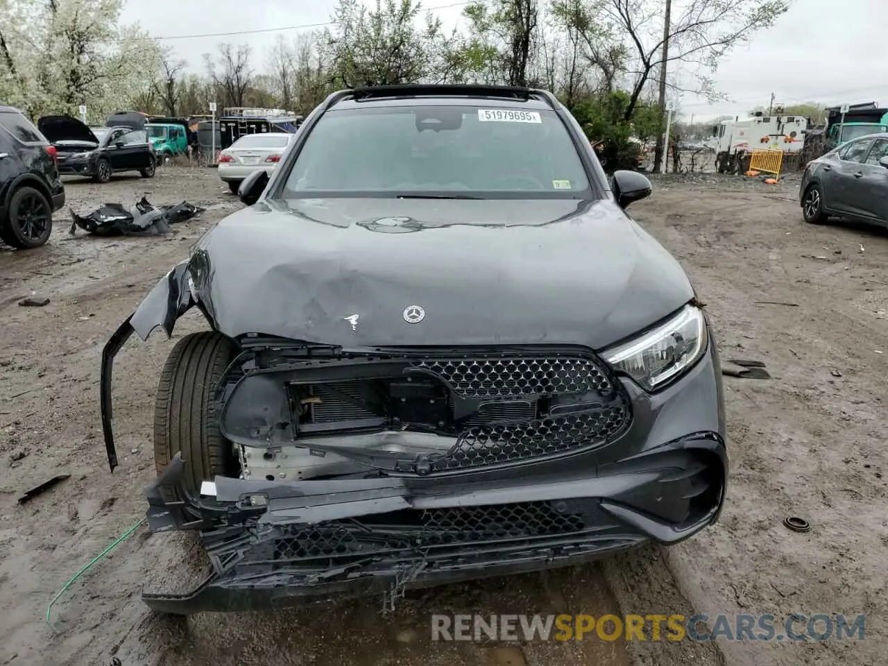 5 fotografías del automóvil dañado W1NKM4HB7SF260981 MERCEDES-BENZ GLC-CLASS 2025