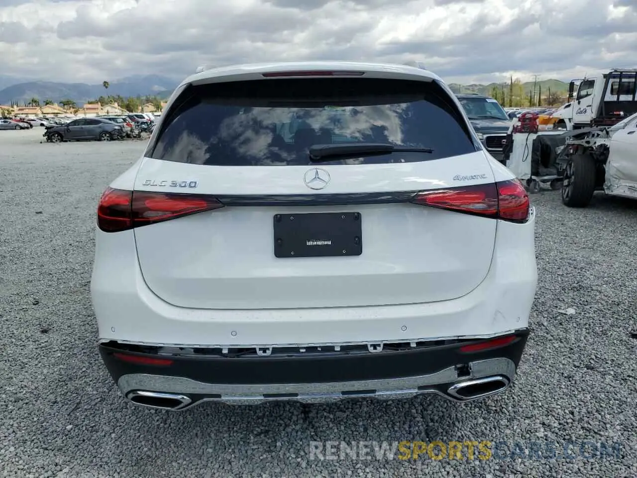 6 fotografías del automóvil dañado W1NKM4HB7SF296928 MERCEDES-BENZ GLC-CLASS 2025