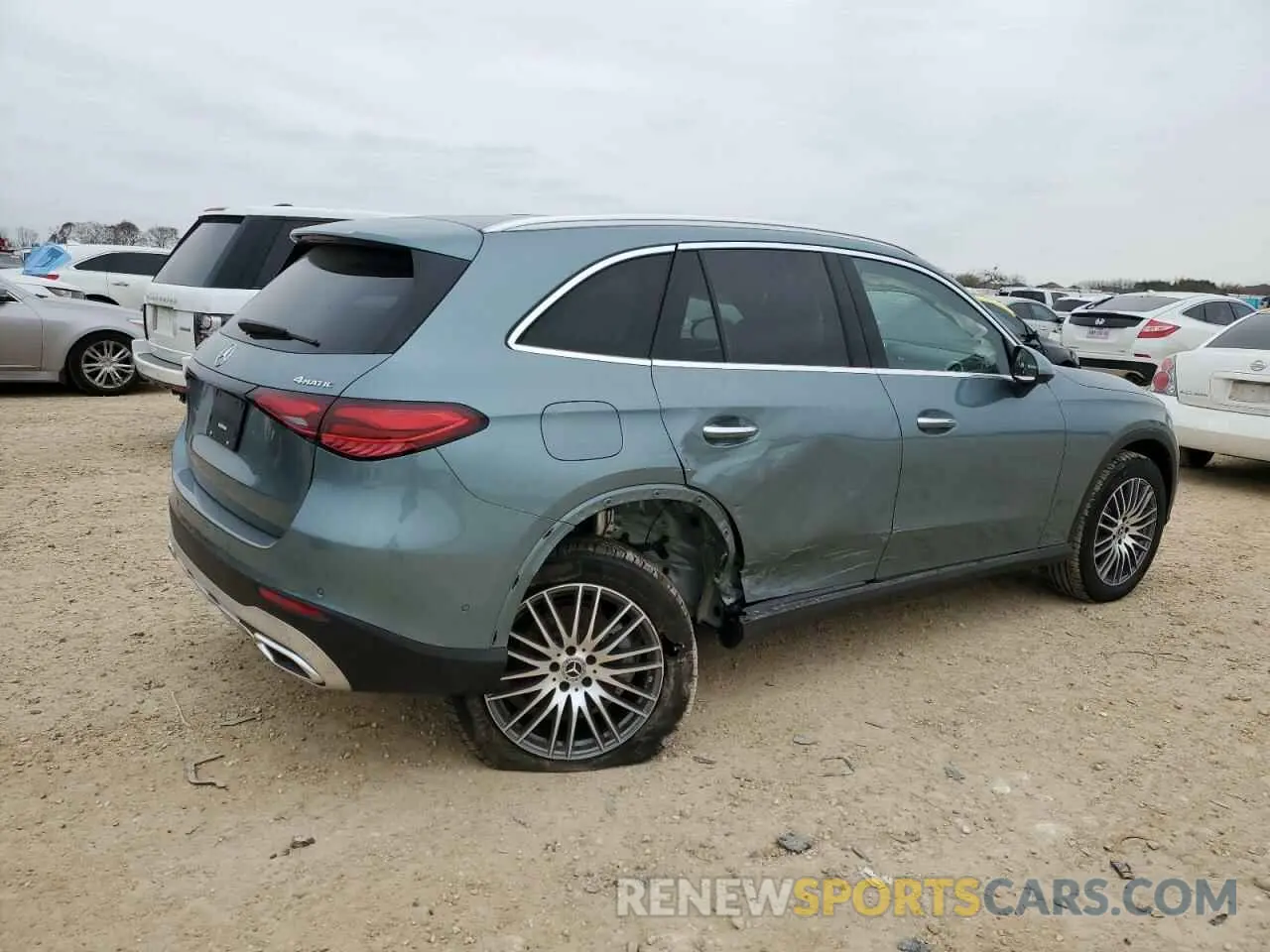 3 fotografías del automóvil dañado W1NKM4HB9SF294288 MERCEDES-BENZ GLC-CLASS 2025