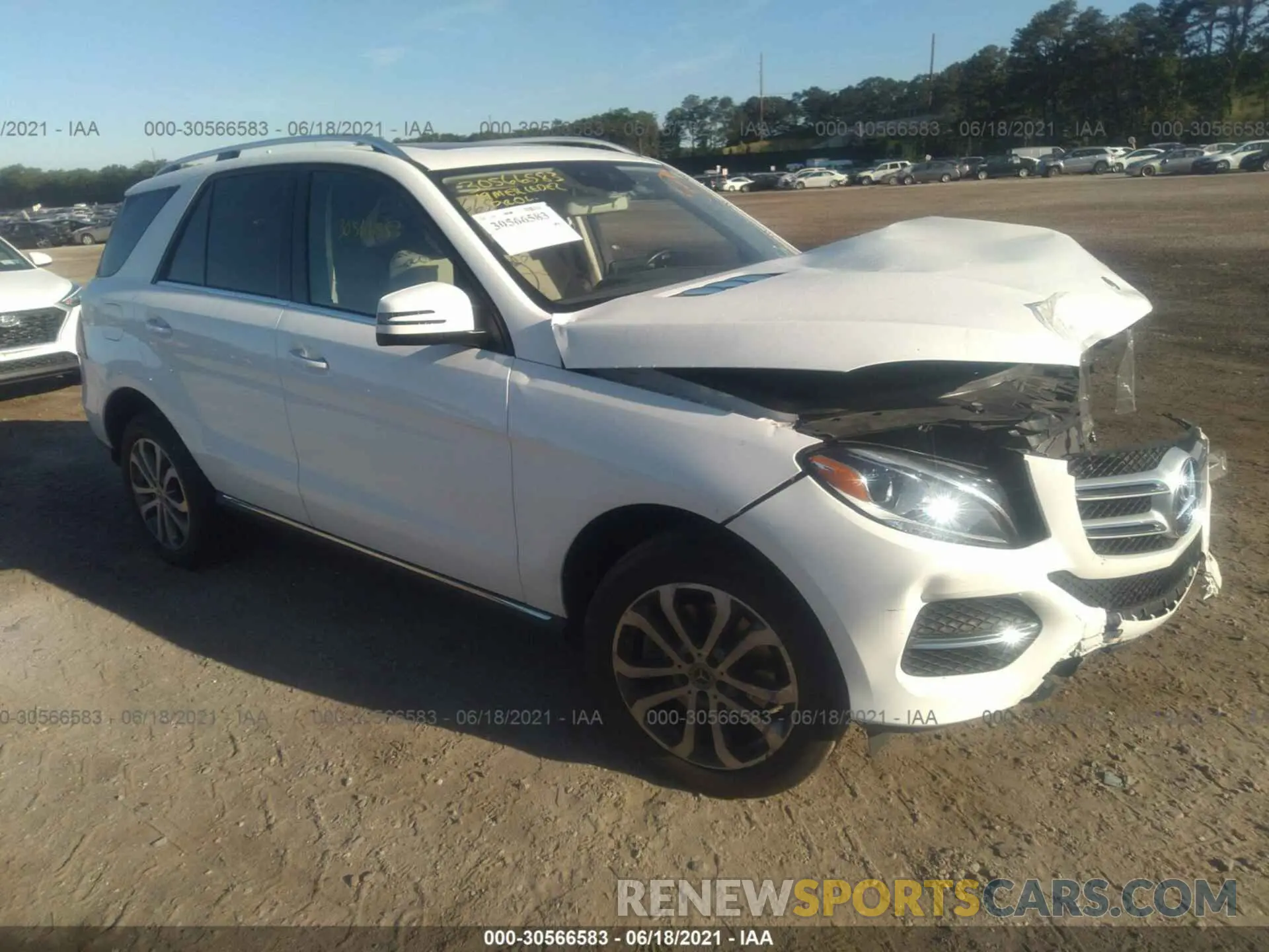 1 fotografías del automóvil dañado 4JGDA5GB4KB217203 MERCEDES-BENZ GLE 2019