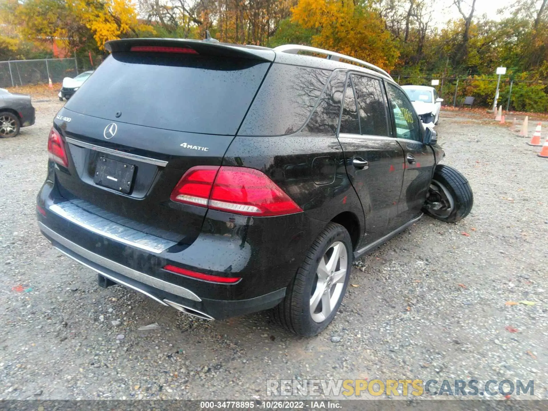 4 fotografías del automóvil dañado 4JGDA5GB4KB218304 MERCEDES-BENZ GLE 2019