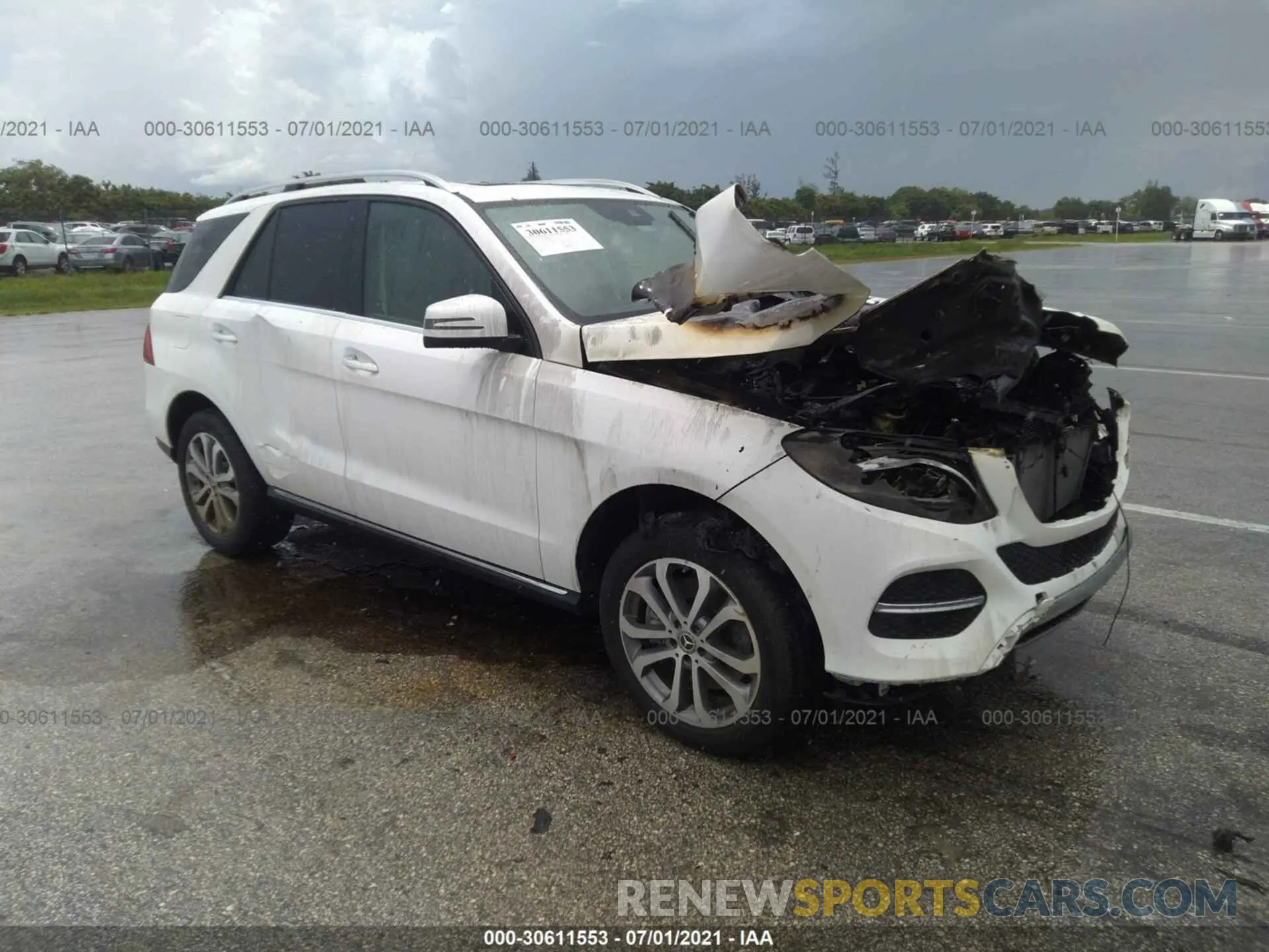 1 fotografías del automóvil dañado 4JGDA5GB5KB217338 MERCEDES-BENZ GLE 2019