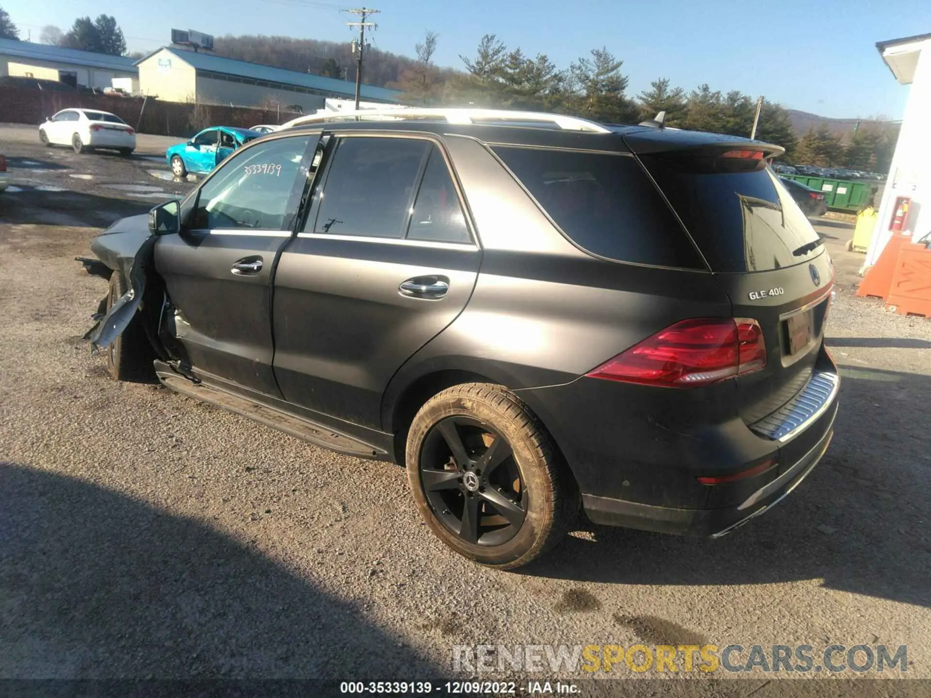 3 fotografías del automóvil dañado 4JGDA5GBXKB215276 MERCEDES-BENZ GLE 2019
