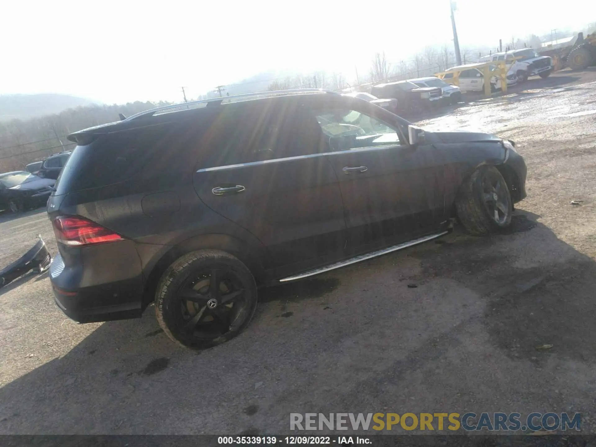 4 fotografías del automóvil dañado 4JGDA5GBXKB215276 MERCEDES-BENZ GLE 2019