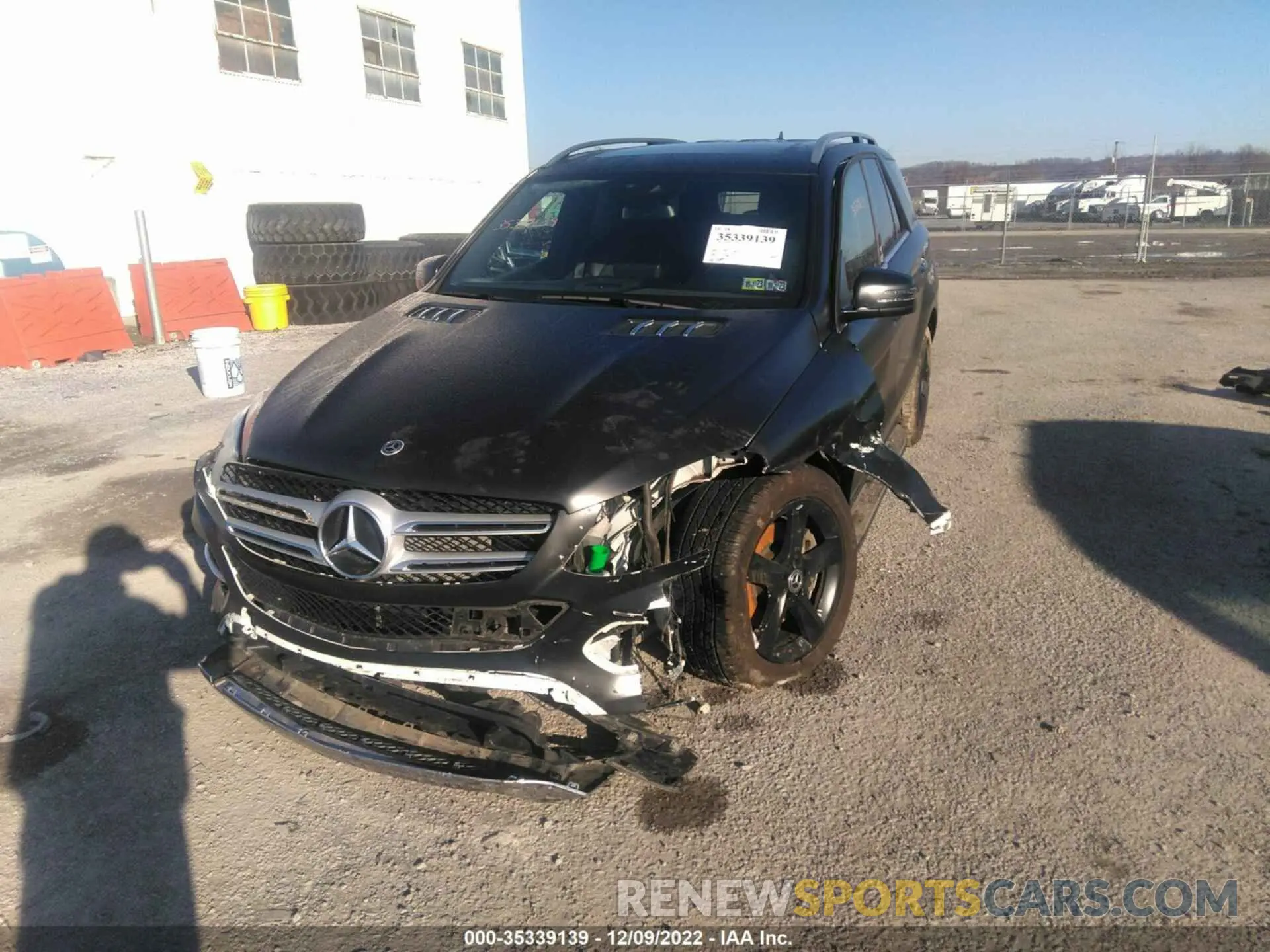 6 fotografías del automóvil dañado 4JGDA5GBXKB215276 MERCEDES-BENZ GLE 2019