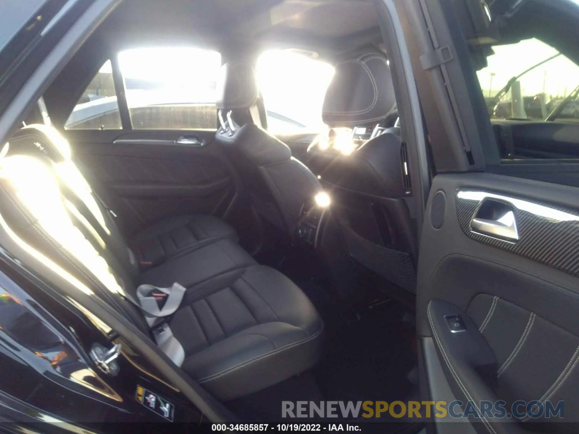 7 fotografías del automóvil dañado 4JGDA7FB8KB195896 MERCEDES-BENZ GLE 2019