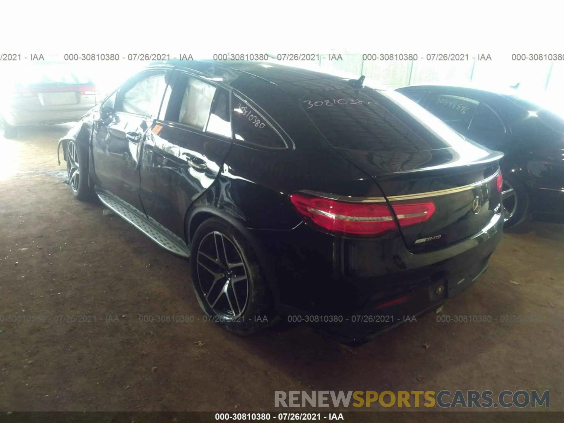 3 fotografías del automóvil dañado 4JGED6EB0KA138914 MERCEDES-BENZ GLE 2019