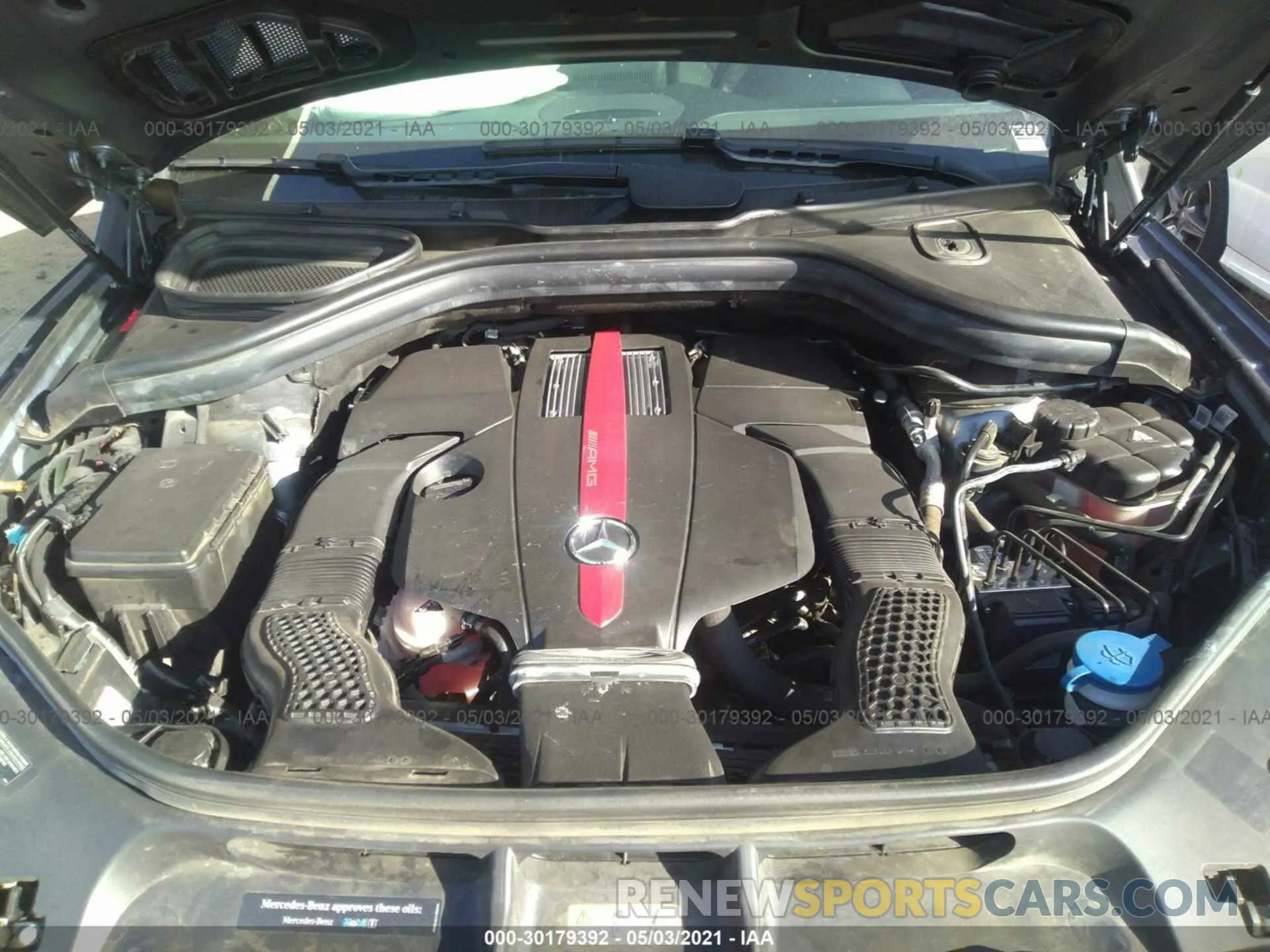 10 fotografías del automóvil dañado 4JGED6EB0KA153638 MERCEDES-BENZ GLE 2019