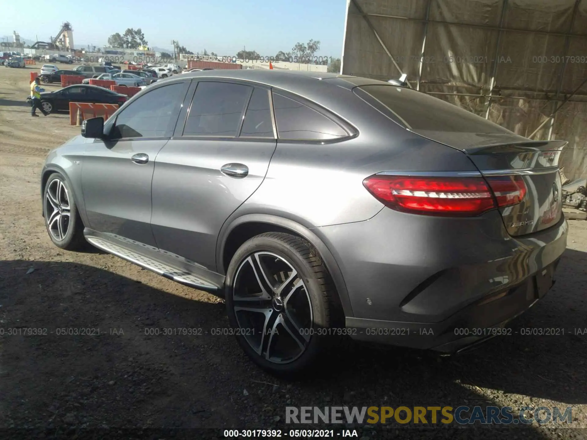 3 fotografías del automóvil dañado 4JGED6EB0KA153638 MERCEDES-BENZ GLE 2019