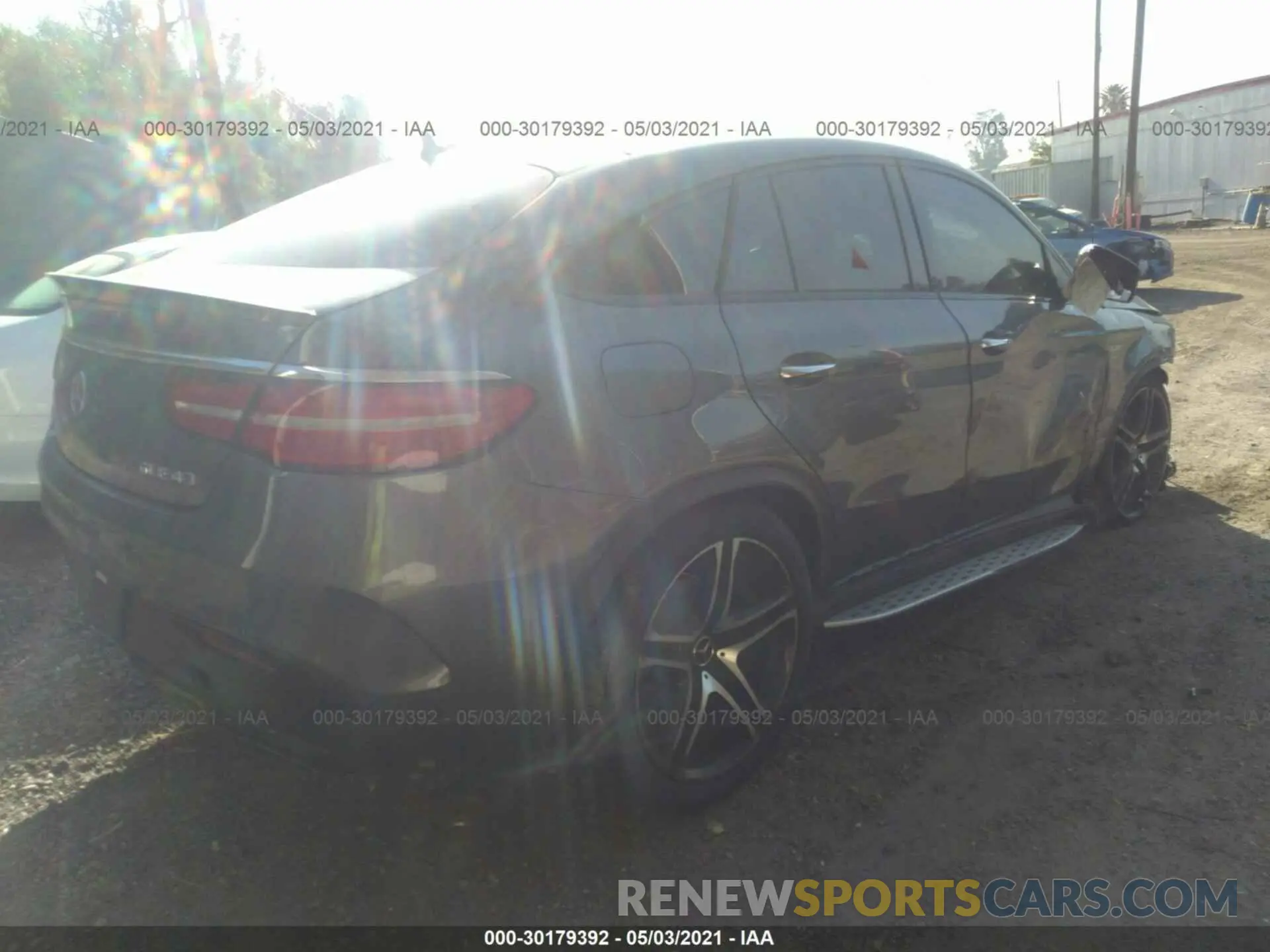 4 fotografías del automóvil dañado 4JGED6EB0KA153638 MERCEDES-BENZ GLE 2019