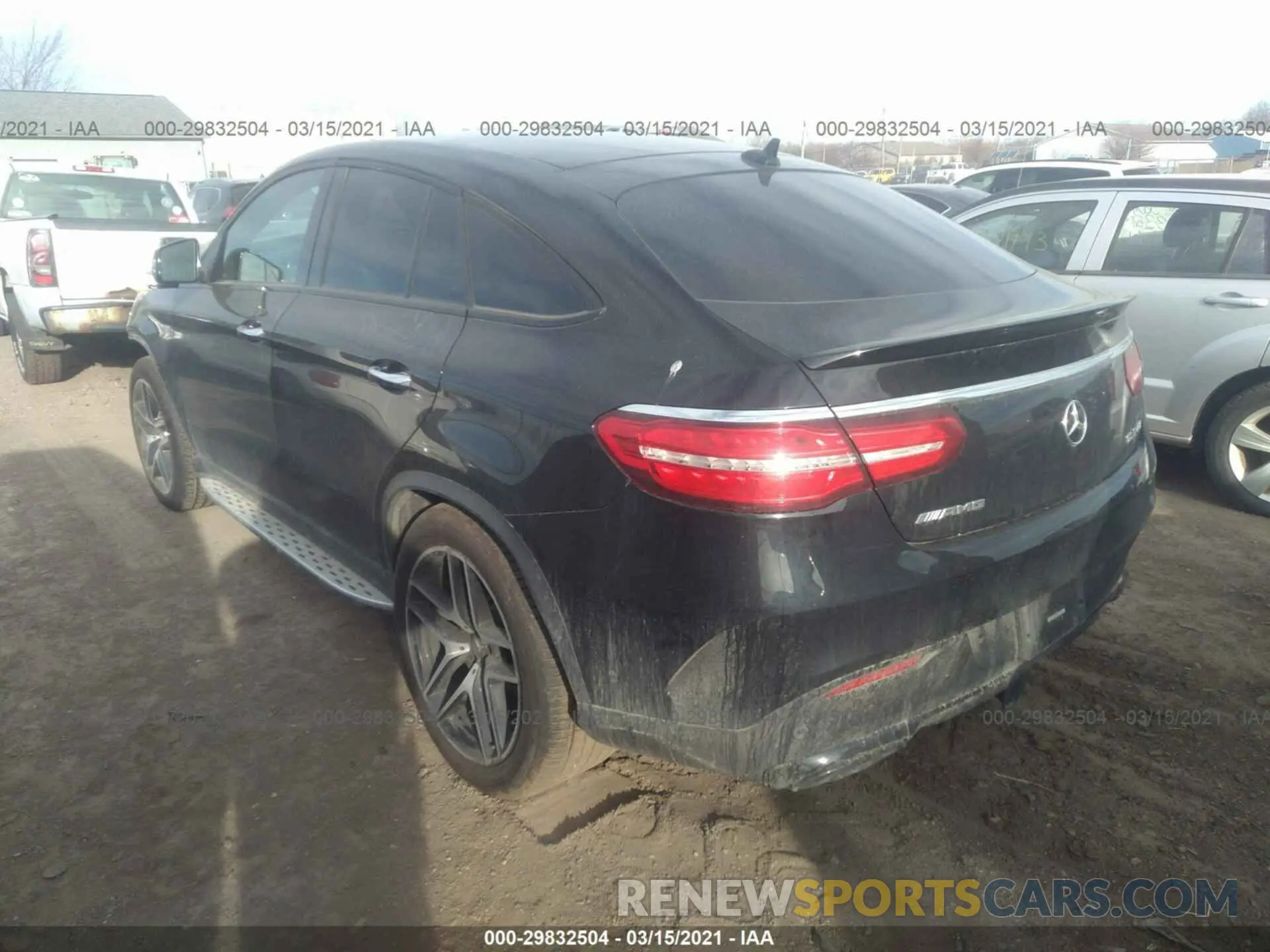3 fotografías del automóvil dañado 4JGED6EB3KA141631 MERCEDES-BENZ GLE 2019