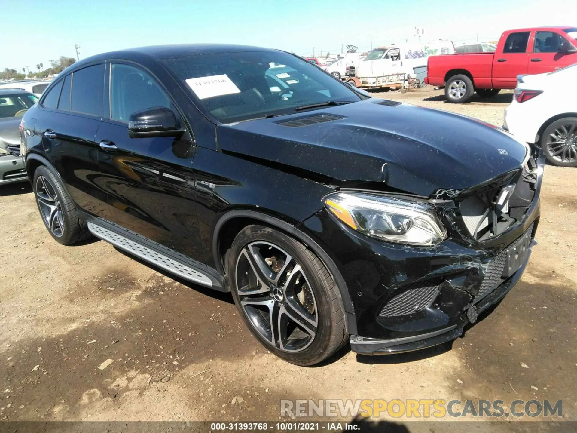 1 fotografías del automóvil dañado 4JGED6EB4KA154260 MERCEDES-BENZ GLE 2019
