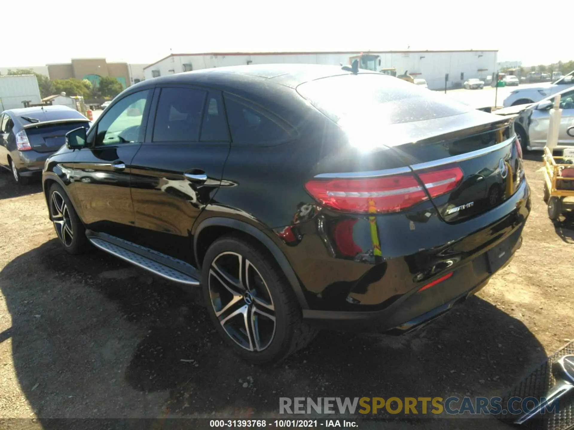 3 fotografías del automóvil dañado 4JGED6EB4KA154260 MERCEDES-BENZ GLE 2019